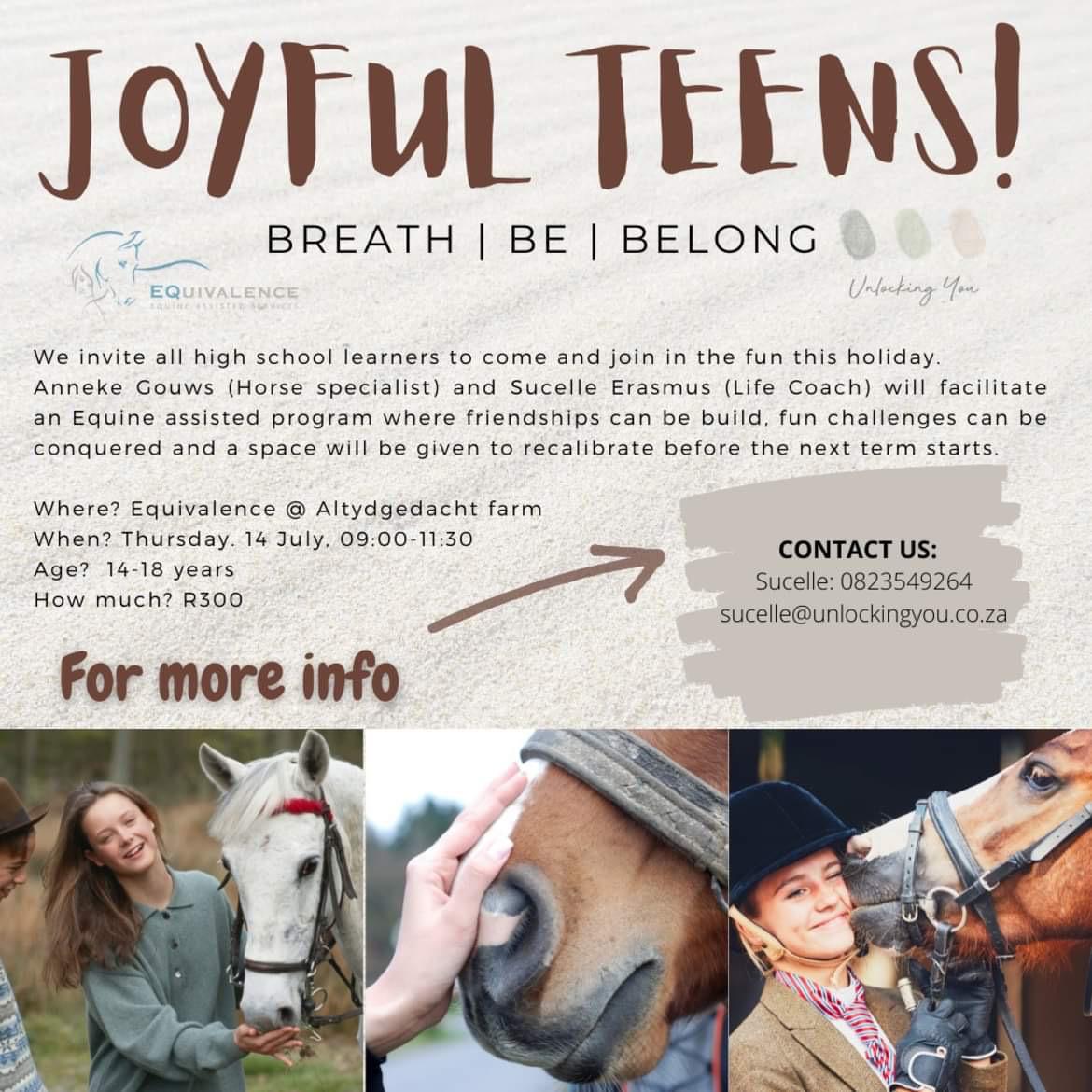 Joyful teens